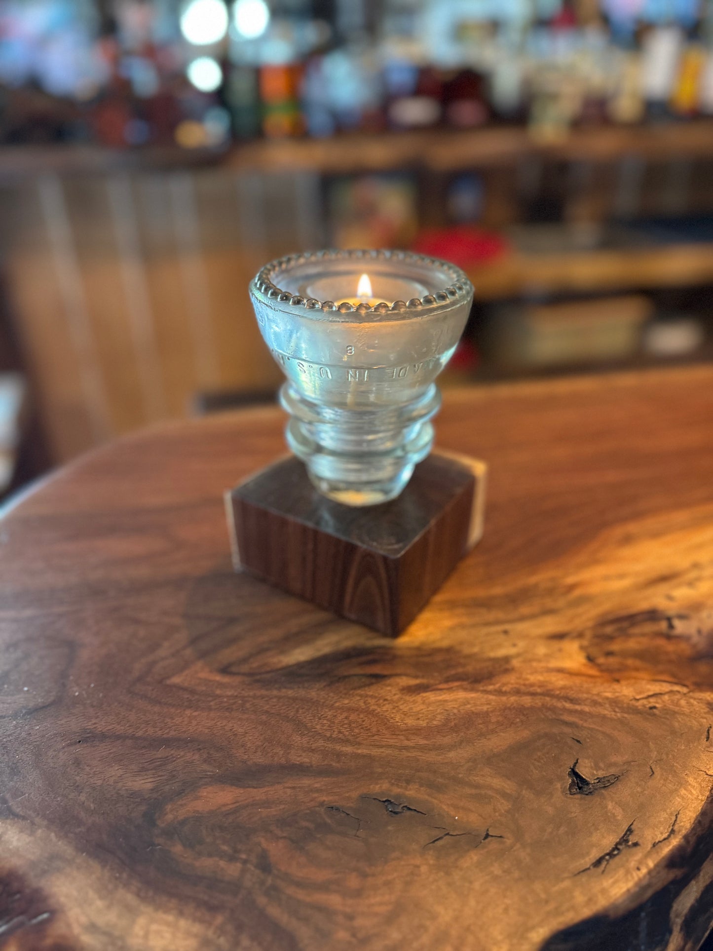 Glass oil Lamp